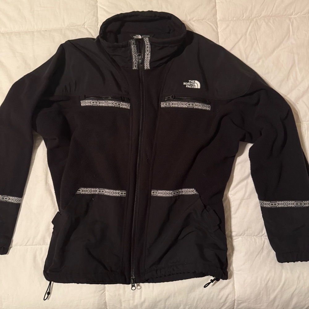 Womens North Face Rage 92 Coat Fleece Full Zip Jacket  XL